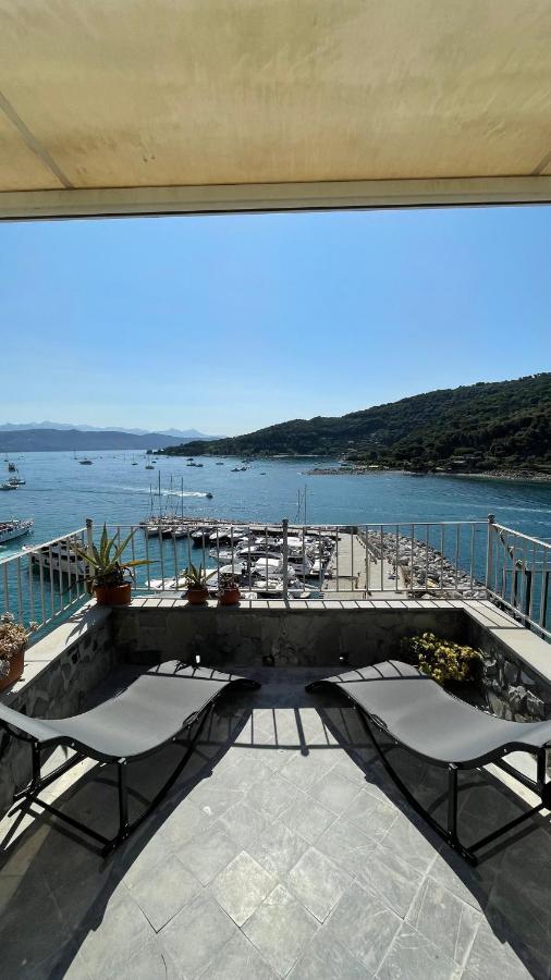 Seafront Rooftop Flat W/ Terrace Porto Venere Luaran gambar